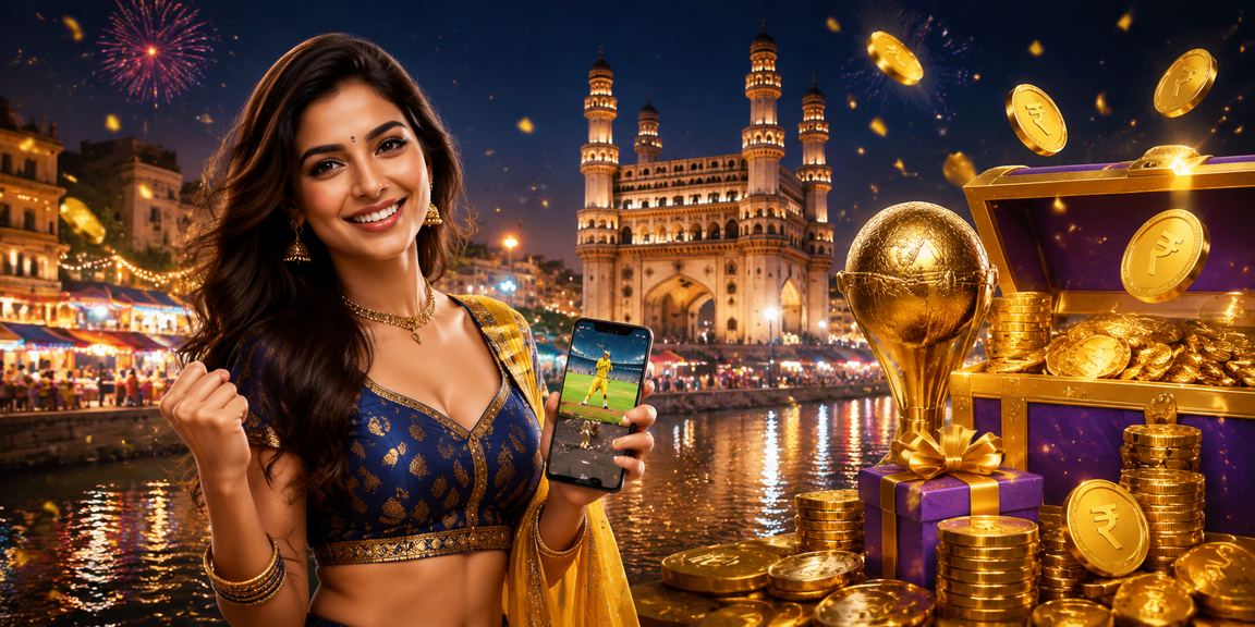 Cricket betting near Charminar Hyderabad with Rupee emphasis